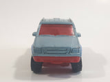 2004 Matchbox Medic Rescue Ford Explorer Sport Trac Pickup Truck Metalflake Light Blue Die Cast Toy Car Vehicle