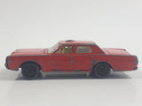 Vintage Lesney Matchbox Series No. 59 Mercury Fire Chief Red Die Cast Toy Car Vehicle (A) Made in England