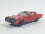 Vintage Lesney Matchbox Series No. 59 Mercury Fire Chief Red Die Cast Toy Car Vehicle (A) Made in England