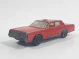 Vintage Lesney Matchbox Series No. 59 Mercury Fire Chief Red Die Cast Toy Car Vehicle (A) Made in England