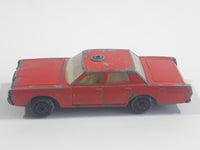 Vintage Lesney Matchbox Series No. 59 Mercury Fire Chief Red Die Cast Toy Car Vehicle (A) Made in England