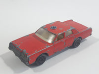 Vintage Lesney Matchbox Series No. 59 Mercury Fire Chief Red Die Cast Toy Car Vehicle (A) Made in England