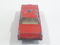 Vintage Lesney Matchbox Series No. 59 Mercury Fire Chief Red Die Cast Toy Car Vehicle (A) Made in England