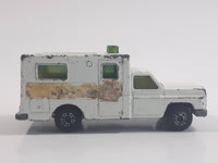 Vintage 1977 Lesney Matchbox Superfast Ambulance No. 41 White Die Cast Toy Car Vehicle