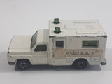 Vintage 1977 Lesney Matchbox Superfast Ambulance No. 41 White Die Cast Toy Car Vehicle