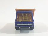 Vintage 1975 Lesney Matchbox Superfast No. 23 Atlas Dump Truck Blue and Orange  Die Cast Toy Car Vehicle