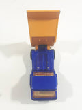 Vintage 1975 Lesney Matchbox Superfast No. 23 Atlas Dump Truck Blue and Orange  Die Cast Toy Car Vehicle