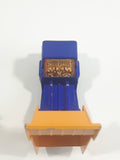Vintage 1975 Lesney Matchbox Superfast No. 23 Atlas Dump Truck Blue and Orange  Die Cast Toy Car Vehicle