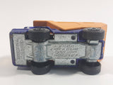 Vintage 1975 Lesney Matchbox Superfast No. 23 Atlas Dump Truck Blue and Orange  Die Cast Toy Car Vehicle