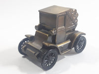 Vintage 1974 Banthrico 1900 Pillbox Coupe Coin Bank Puget Sound National Bank Cast Metal Promotional Item