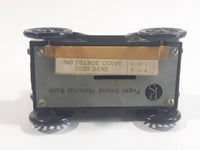 Vintage 1974 Banthrico 1900 Pillbox Coupe Coin Bank Puget Sound National Bank Cast Metal Promotional Item