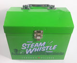 Drink Steam Whistle Pilsner Canada's Pilsner Beer Bright Green Metal Lunch Box