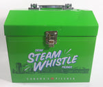 Drink Steam Whistle Pilsner Canada's Pilsner Beer Bright Green Metal Lunch Box