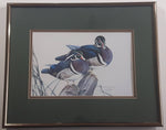 Ducks Unlimited Artist Art Lamay "Woody Buddies" 11" x 13" Framed Wildlife Art Print