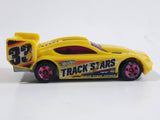 2017 Hot Wheels Track Stars Time Tracker Yellow Die Cast Toy Car Vehicle