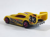 2017 Hot Wheels Track Stars Time Tracker Yellow Die Cast Toy Car Vehicle
