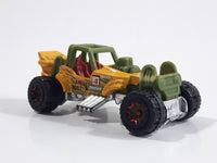 2018 Hot Wheels Jungle Rally Mountain Mauler Yellow Die Cast Toy Car Vehicle
