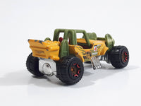 2018 Hot Wheels Jungle Rally Mountain Mauler Yellow Die Cast Toy Car Vehicle
