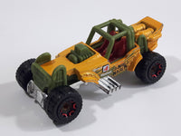 2018 Hot Wheels Jungle Rally Mountain Mauler Yellow Die Cast Toy Car Vehicle