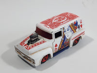 2019 Hot Wheels HW Art Cars '56 Ford Truck White Die Cast Toy Car Hot Rod Vehicle