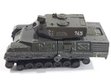 Vintage 1983 Bandai Gobots Japan Super Destroyer Renegade G1 745 Transformer Army Green Tank Die Cast Toy Vehicle No Tracks or Gun
