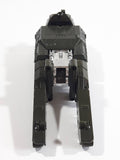 Vintage 1983 Bandai Gobots Japan Super Destroyer Renegade G1 745 Transformer Army Green Tank Die Cast Toy Vehicle No Tracks or Gun