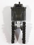 Vintage 1983 Bandai Gobots Japan Super Destroyer Renegade G1 745 Transformer Army Green Tank Die Cast Toy Vehicle No Tracks or Gun