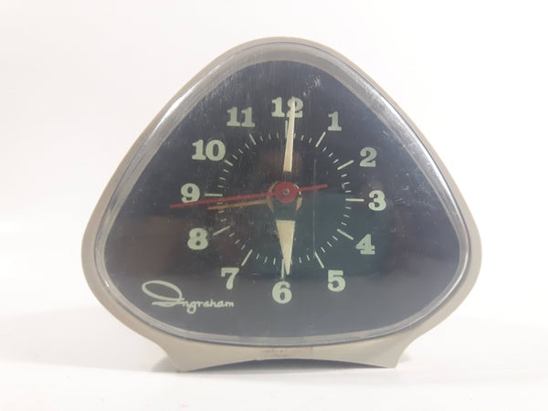 Vintage Ingraham Electric Plug In Glow in The Dark Numbers Alarm Clock