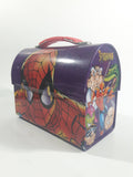 Marvel Comics Spider-Man Purple Tin Metal Lunch Box