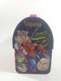 Marvel Comics Spider-Man Purple Tin Metal Lunch Box