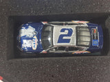 2002 Action Racing Limited Edition Miller Lite Elvis 25th Anniversary 1:64 Scale NASCAR Stock Car #2 Rusty Wallace Miller Lite 2002 Ford Taurus Die Cast Toy Car Vehicle In Collectible Tin Metal Container 1 of 24,864