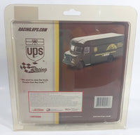 2001 Action Racing NASCAR UPS Package Delivery Truck Brown 1/64 Scale Die Cast Toy Car Vehicle New in Package Limited Edition 1 of 31,320