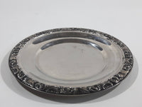 Vintage Mid Century WMF Cromargan Germany 5" Diameter Metal Tea Cup Saucer