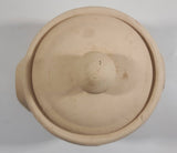 Terracotta Cream Colored Incense Burner Holder Pot Jar with Lid Made in Taiwan