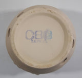 Terracotta Cream Colored Incense Burner Holder Pot Jar with Lid Made in Taiwan