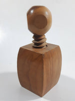 Wood Screw Nutcracker Block