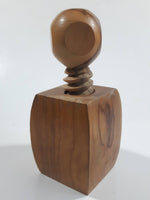 Wood Screw Nutcracker Block