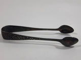 Vintage EPNS Electroplated Nickel Silver Ornate Design Sugar Cube Tongs
