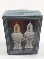 International Silver Company Botanica Silver Plated Salt and Pepper Shakers New in Box