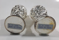 International Silver Company Botanica Silver Plated Salt and Pepper Shakers New in Box