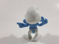 2013 Peyo Smurf "Smooth" #10 McDonalds Happy Meal Collectible Toy Figurine - China