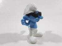 2013 Peyo Smurf "Smooth" #10 McDonalds Happy Meal Collectible Toy Figurine - China