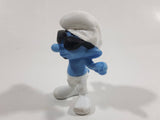 2013 Peyo Smurf "Smooth" #10 McDonalds Happy Meal Collectible Toy Figurine - China