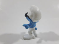 2013 Peyo Smurf "Smooth" #10 McDonalds Happy Meal Collectible Toy Figurine - China