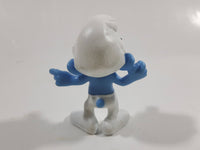 2013 Peyo Smurf "Smooth" #10 McDonalds Happy Meal Collectible Toy Figurine - China