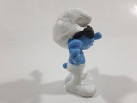 2013 Peyo Smurf "Smooth" #10 McDonalds Happy Meal Collectible Toy Figurine - China