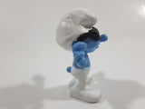 2013 Peyo Smurf "Smooth" #10 McDonalds Happy Meal Collectible Toy Figurine - China