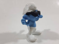 2013 Peyo Smurf "Smooth" #10 McDonalds Happy Meal Collectible Toy Figurine - China