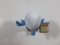 2013 Peyo "Brainy" Smurf Lecturing While Holding a Book PVC Toy Figure McDonald's Happy Meal