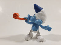 2013 Peyo Smurf "Party Planner" #4 McDonalds Happy Meal Collectible Toy Figurine - Vietnam